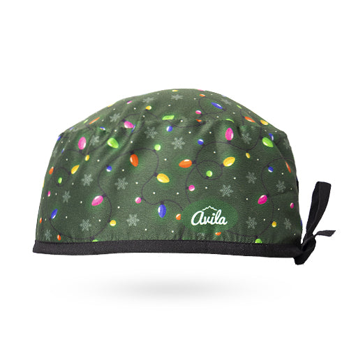 Gorro Quirúrgico Modelo Destello Navideño