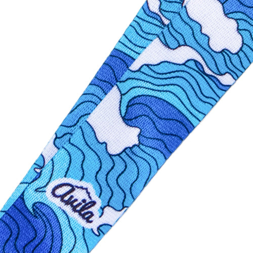 Lanyard Portacarnet Olas Uniformes Ávila