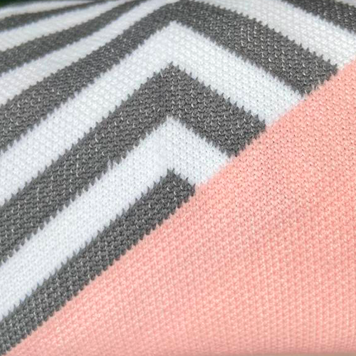 Medias Compresivas Rosado con Franjas Grises S/M