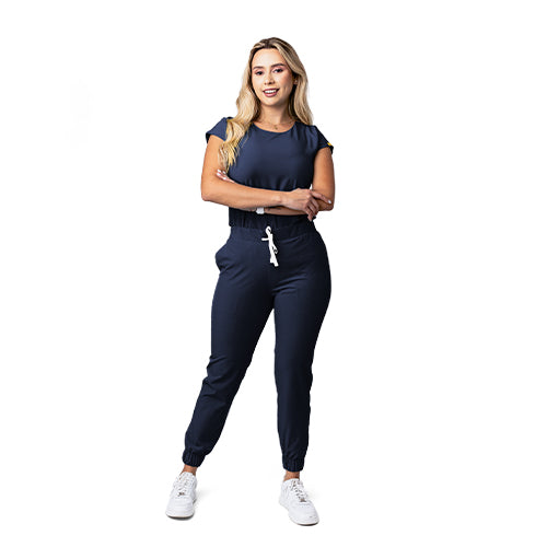 Uniforme Dama Flex Cuello redondo jogger